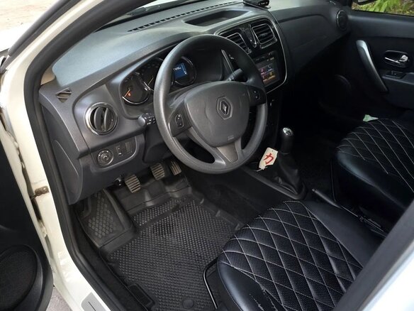 2018 Renault Logan II, белый, 1070000 рублей - вид 5