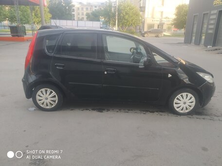 2007 Mitsubishi Colt CZ3 VI (Z20/Z30), чёрный, 250000 рублей, вид 4