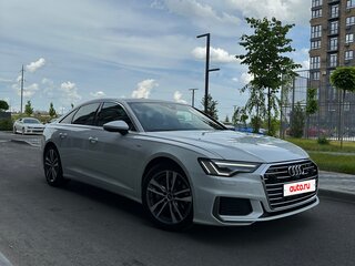 2021 Audi A6 45 TFSI V (C8), белый, 4500000 рублей, вид 3