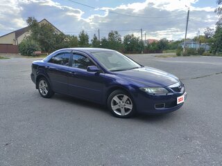 2006 Mazda 6 I (GG) Рестайлинг, синий, 470000 рублей, вид 3