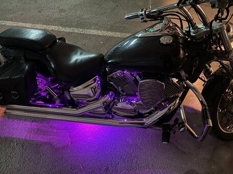 2003 Yamaha XVS1100, чёрный, 530000 рублей, вид 4