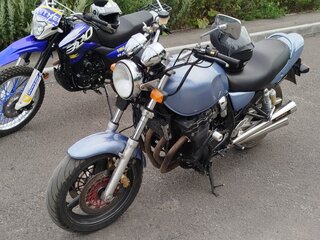 2002 Suzuki GSX 400 Inazuma, голубой, 250000 рублей, вид 3