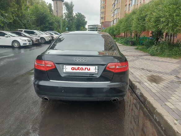 2009 Audi A6 III (C6) Рестайлинг, чёрный - вид 1