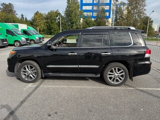 2013 Lexus LX 570 III Рестайлинг, чёрный, 2899000 рублей, вид 3