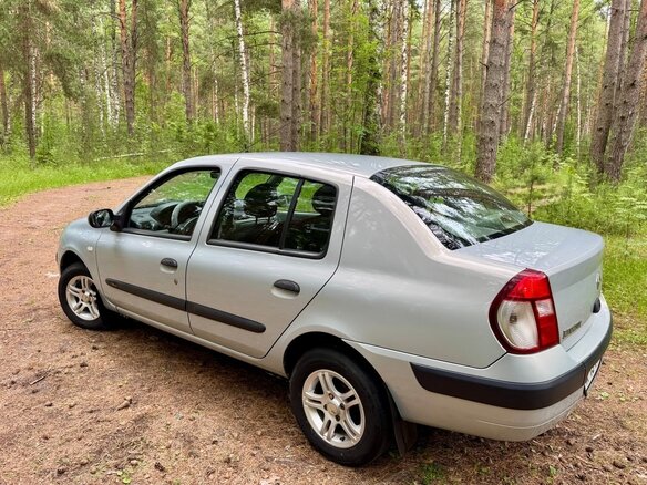 2004 Renault Symbol I Рестайлинг, синий - вид 6