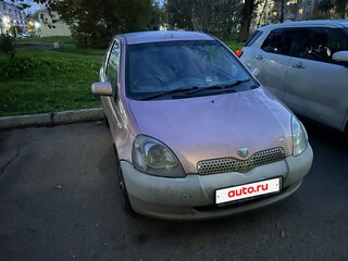 1999 Toyota Vitz I (P10), фиолетовый, 280000 рублей, вид 1