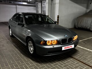 2001 BMW 5 серии 525i IV (E39) Рестайлинг, голубой, 2300000 рублей, вид 3
