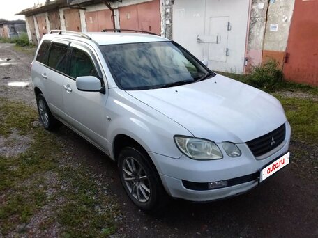 2002 Mitsubishi Airtrek I, белый, 620000 рублей, вид 4
