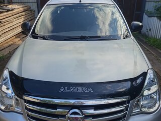 2016 Nissan Almera III (G15), серебристый, 400000 рублей, вид 1