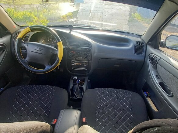 2007 Chevrolet Lanos I, зелёный, 180000 рублей - вид 7