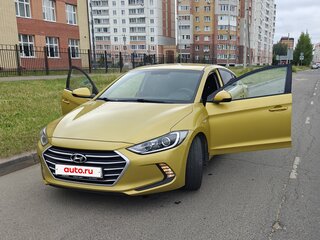 2016 Hyundai Elantra VI (AD), золотистый, 1200000 рублей, вид 1