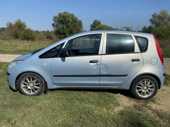 2006 Mitsubishi Colt VI (Z20/Z30), голубой, 370000 рублей - вид 8
