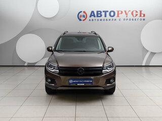 2014 Volkswagen Tiguan I Рестайлинг, коричневый, 1498000 рублей, вид 3