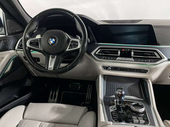 2019 BMW X6 30d III (G06), синий - вид 14