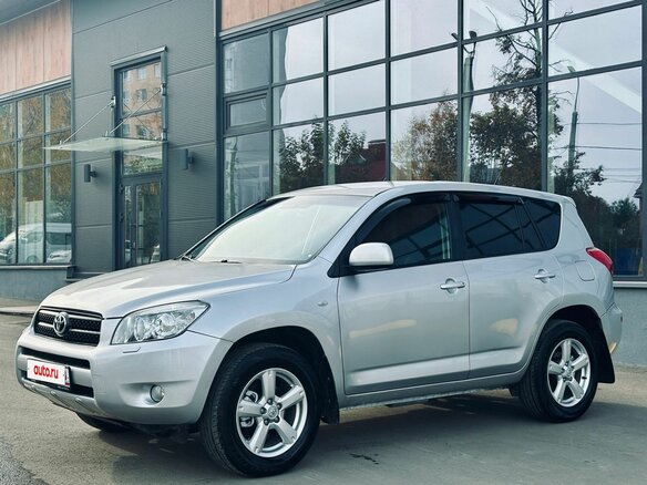 2007 Toyota RAV4 III (XA30), серебристый - вид 1