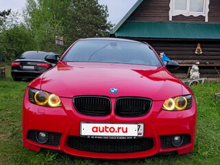 2007 BMW 3 серии 325i V (E90/E91/E92/E93), красный, 1300000 рублей, вид 2