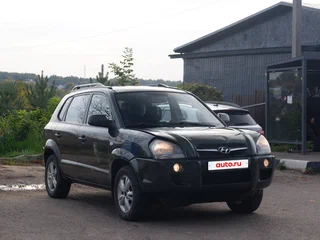 2008 Hyundai Tucson I, зелёный, 377000 рублей, вид 2