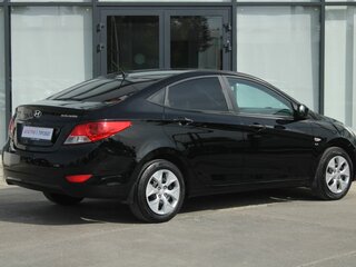 2012 Hyundai Solaris I, чёрный, 790000 рублей, вид 5