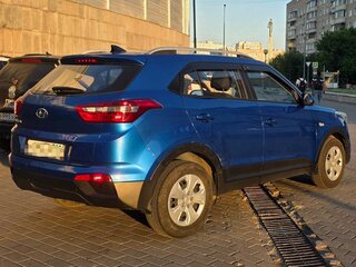 2021 Hyundai Creta I Рестайлинг, синий, 1700000 рублей, вид 4