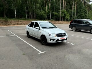 2014 Lada (ВАЗ) Granta I, белый, 485000 рублей, вид 4
