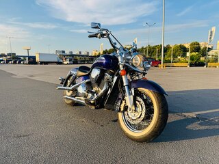 2002 Honda VTX 1800, синий, 635000 рублей, вид 1