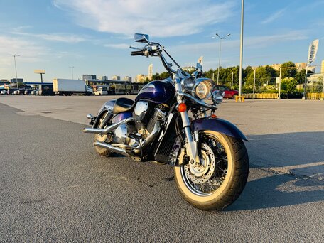 2002 Honda VTX 1800, синий, 635000 рублей, вид 1