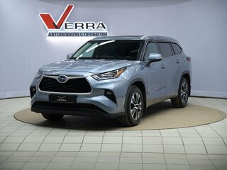 2022 Toyota Highlander IV (XU70), голубой, 3990000 рублей, вид 1