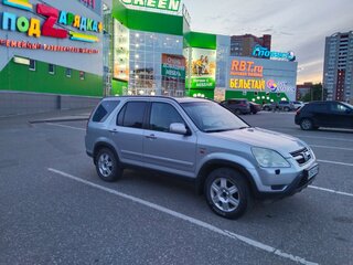 2004 Honda CR-V II, серебристый, 610000 рублей, вид 3