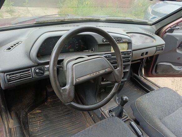 2005 Lada (ВАЗ) 2114, красный, 99000 рублей - вид 4