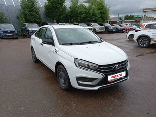 2024 Lada (ВАЗ) Vesta I Рестайлинг (NG), белый, 898400 рублей, вид 2