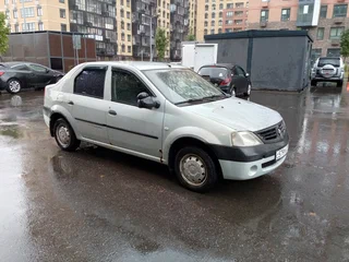 2007 Renault Logan I, серый, 178000 рублей, вид 5