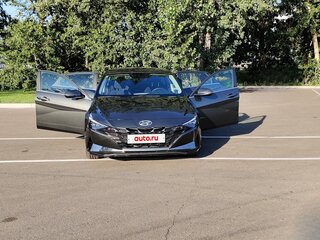 2021 Hyundai Elantra VII (CN7), серый, 2290000 рублей, вид 4