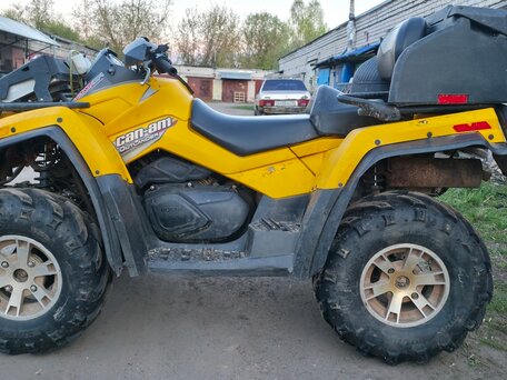 2007 BRP Can-Am Outlander 800, жёлтый, 620000 рублей, вид 3