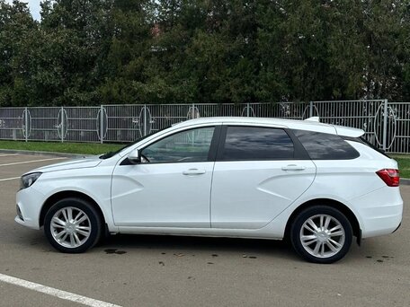 2019 Lada (ВАЗ) Vesta SW I, белый, 850000 рублей, вид 5