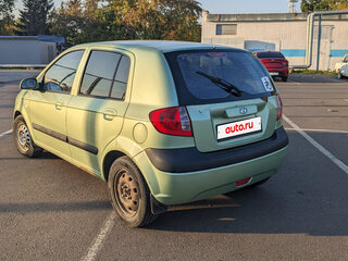 2007 Hyundai Getz I Рестайлинг, зелёный, 350000 рублей, вид 4