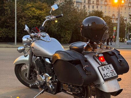 1999 Honda Shadow 750, серебристый, 355000 рублей, вид 3