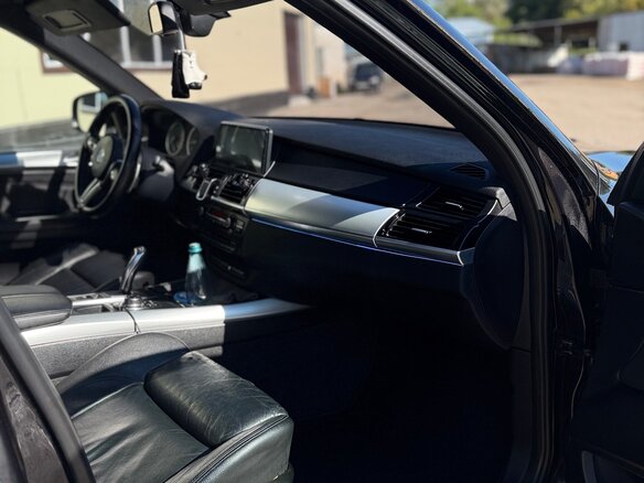 2011 BMW X5 40d II (E70) Рестайлинг, чёрный - вид 9