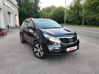 2012 Kia Sportage III, чёрный, 1290000 рублей, вид 3