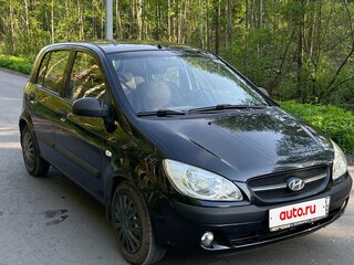 2008 Hyundai Getz I Рестайлинг, чёрный, 440000 рублей, вид 3