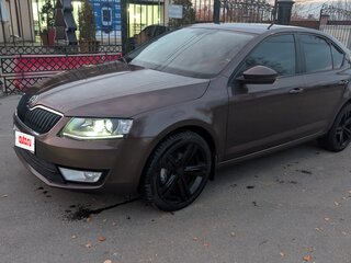 2014 Skoda Octavia III (A7), коричневый, 988000 рублей, вид 1
