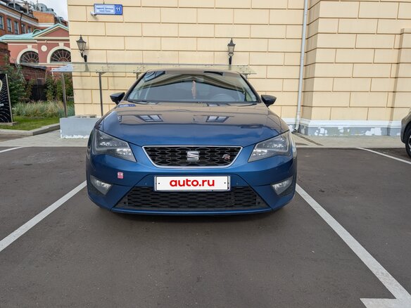 2013 SEAT Leon III, синий, 1195000 рублей - вид 2