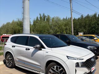 2020 Hyundai Santa Fe IV Рестайлинг, белый, 3900000 рублей, вид 3