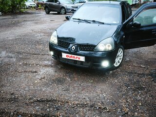 2002 Renault Clio II Рестайлинг, чёрный, 180000 рублей, вид 5