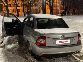 2014 Lada (ВАЗ) Priora I Рестайлинг, серебристый, 330000 рублей, вид 4