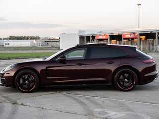 2020 Porsche Panamera 4 Sport Turismo II, красный, 7500000 рублей, вид 5