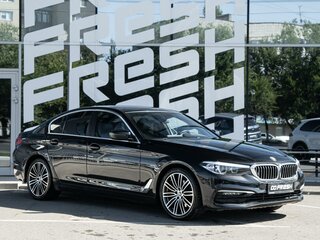 2018 BMW 5 серии 520d xDrive VII (G30/G31/G38), чёрный, 3075000 рублей, вид 1