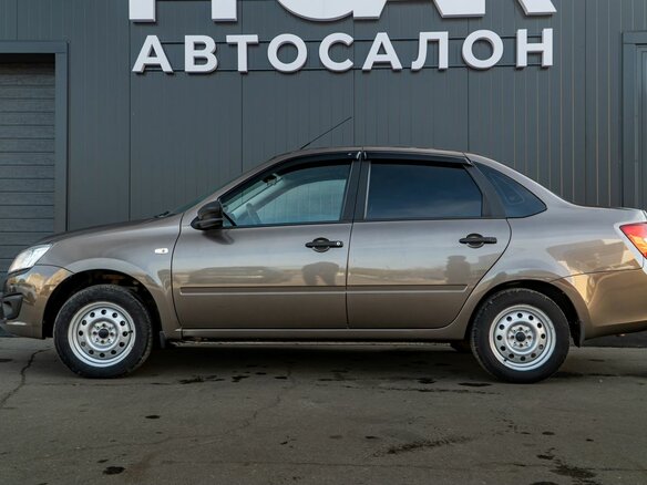2018 Lada (ВАЗ) Granta I, коричневый, 615000 рублей - вид 5