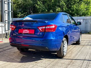 2021 Lada (ВАЗ) Vesta I, синий, 919000 рублей, вид 3