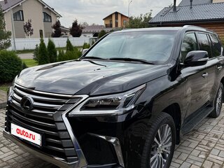 2017 Lexus LX 570 III Рестайлинг 2, чёрный, 7500000 рублей, вид 1
