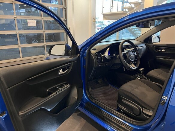 2021 Kia Rio IV Рестайлинг, синий - вид 20